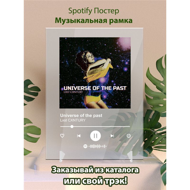 Lxst CXNTURY - Universe of the past - постер Spotify