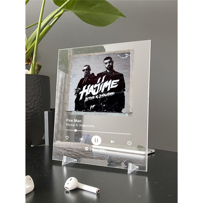 MiyaGi Эндшпиль - Fire Man - постер Spotify