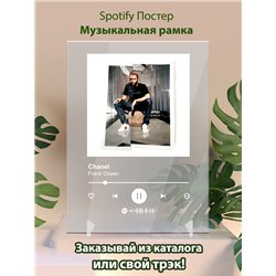 Frank Ocean - Chanel - постер Spotify