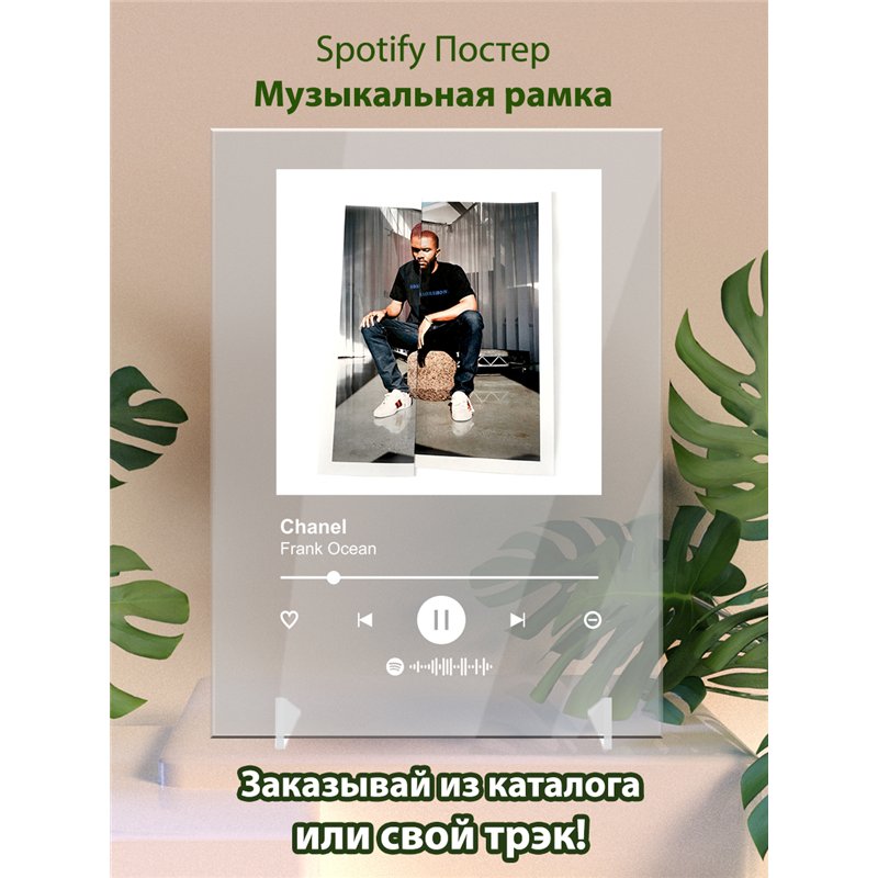 Frank Ocean - Chanel - постер Spotify
