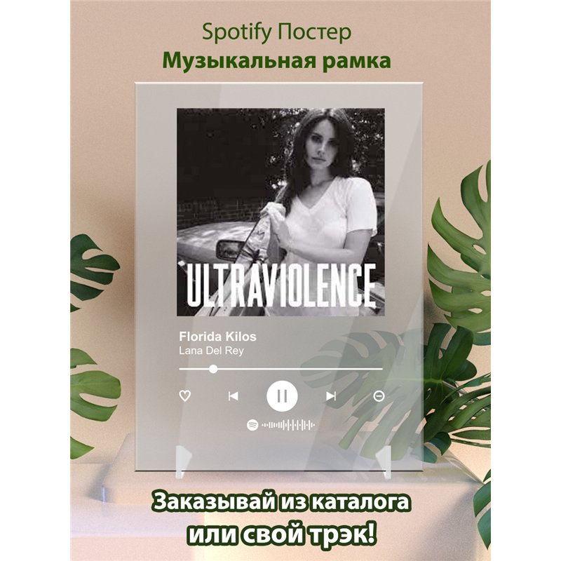 Lana Del Rey - Florida Kilos - постер Spotify