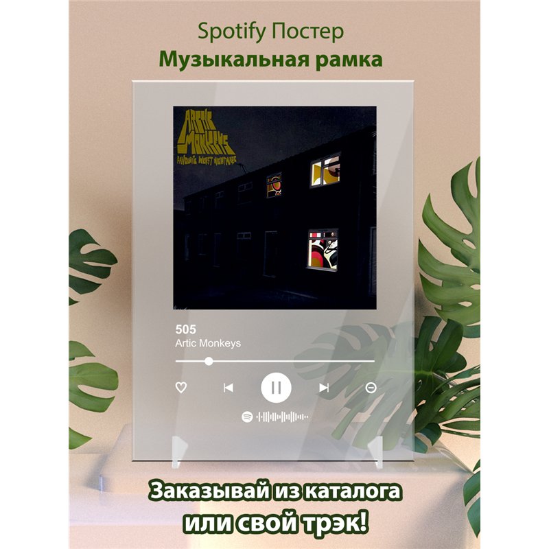 Artic Monkeys – 505 - постер Spotify