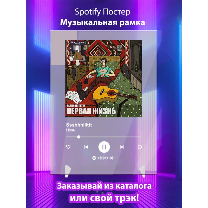 Ssshhhiiittt - Ночь - постер Spotify