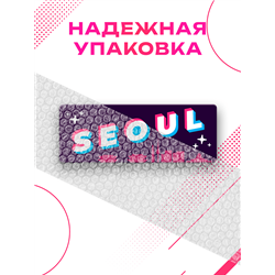 Интерьерная табличка Seoul — декоративная надпись на дверь