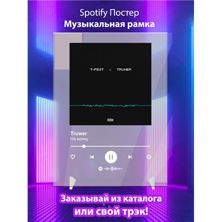 Truwer - На волну - постер Spotify