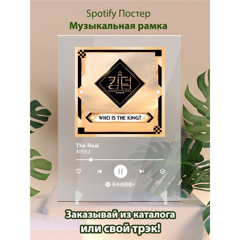 ATEEZ - The Real - постер Spotify