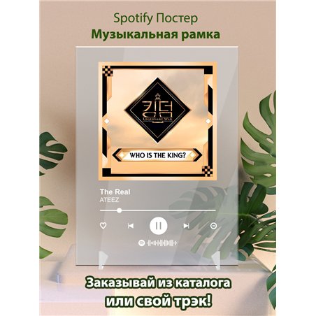 ATEEZ - The Real - постер Spotify