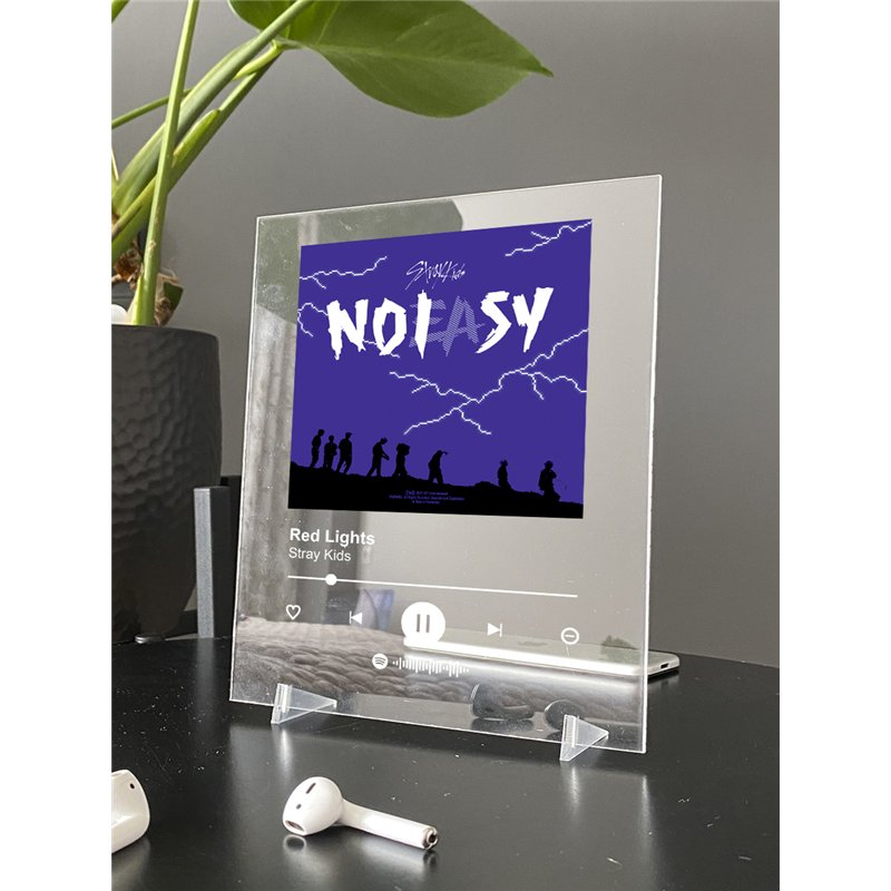 Stray Kids - Red Lights - постер Spotify