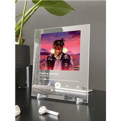 Juice WRLD - Fighting Demons - постер Spotify