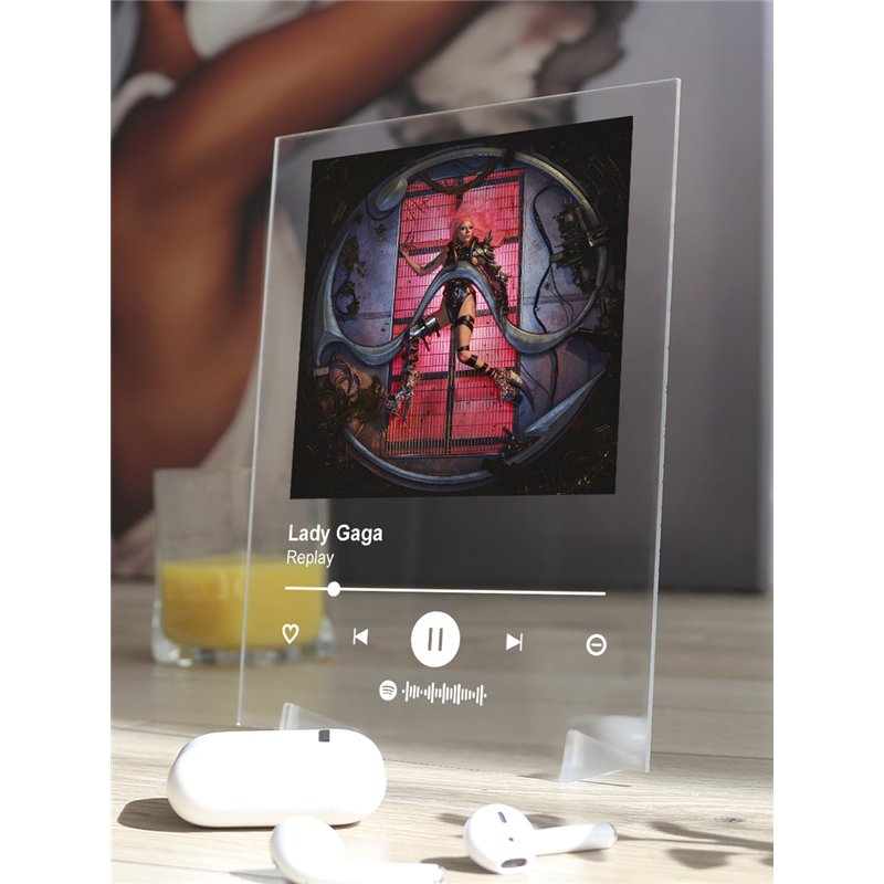 Lady Gaga - Replay - постер Spotify