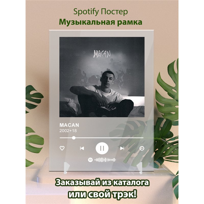 MACAN - 2002+18 - постер Spotify