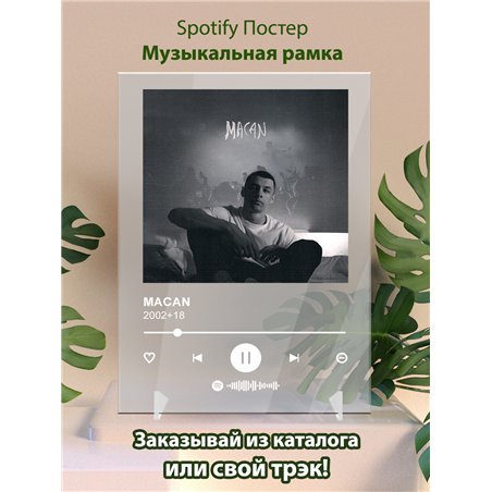 MACAN - 2002+18 - постер Spotify