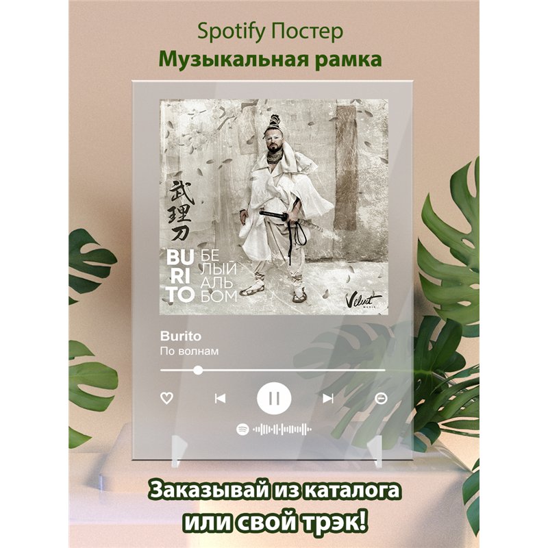 Burito - По волнам - постер Spotify