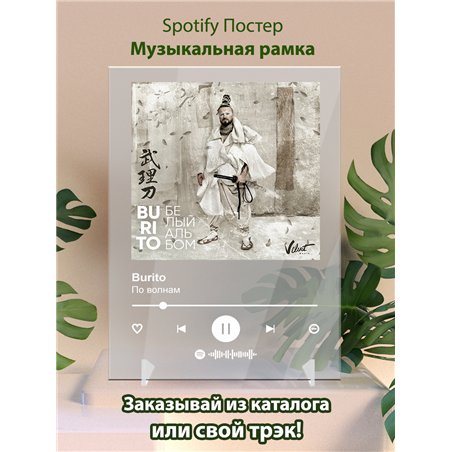 Burito - По волнам - постер Spotify