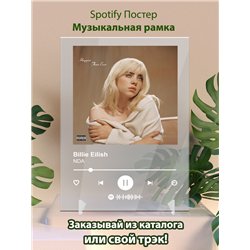 Billie Eilish - NDA - постер Spotify