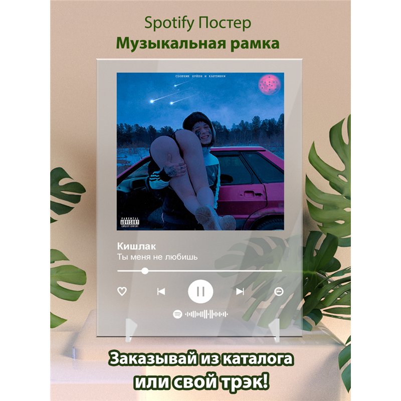 Кишлак - Ты меня не любишь - постер Spotify