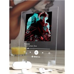 Три дня дождя, Лали - Космос - постер Spotify