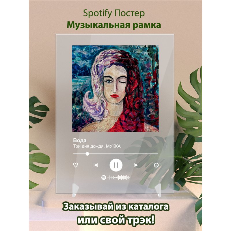 Три дня дождя, МУККА - Вода - постер Spotify