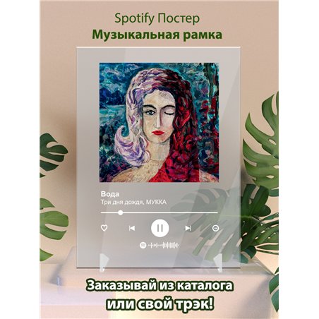Три дня дождя, МУККА - Вода - постер Spotify