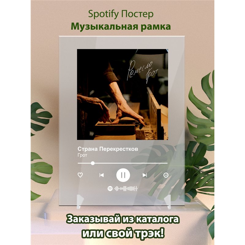 Грот - Страна Перекрестков - постер Spotify