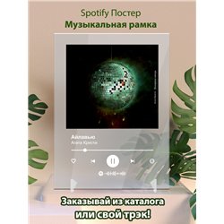 Агата Кристи- Айлавью - постер Spotify