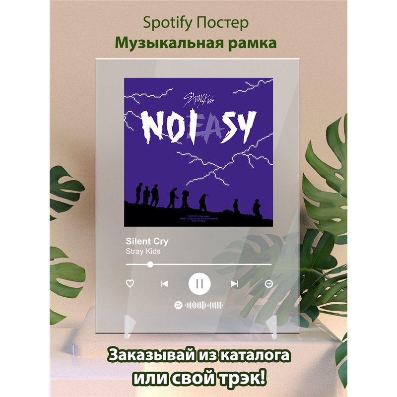Stray Kids - Silent Cry - постер Spotify