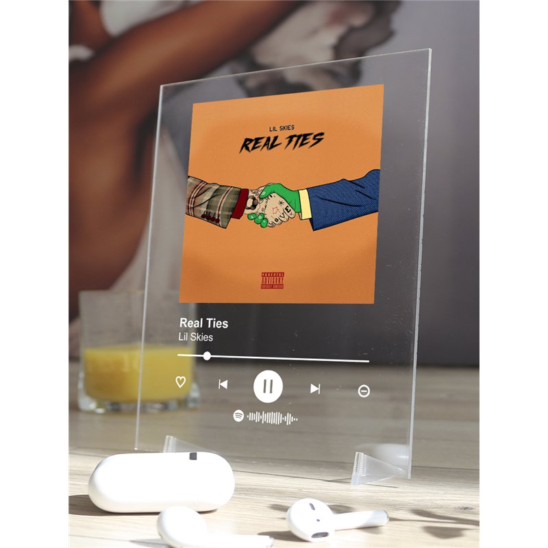 Lil Skies - Real Ties - постер Spotify