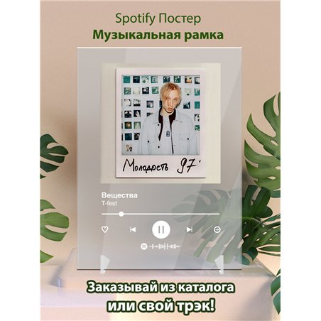 T-fest - Вещества - постер Spotify