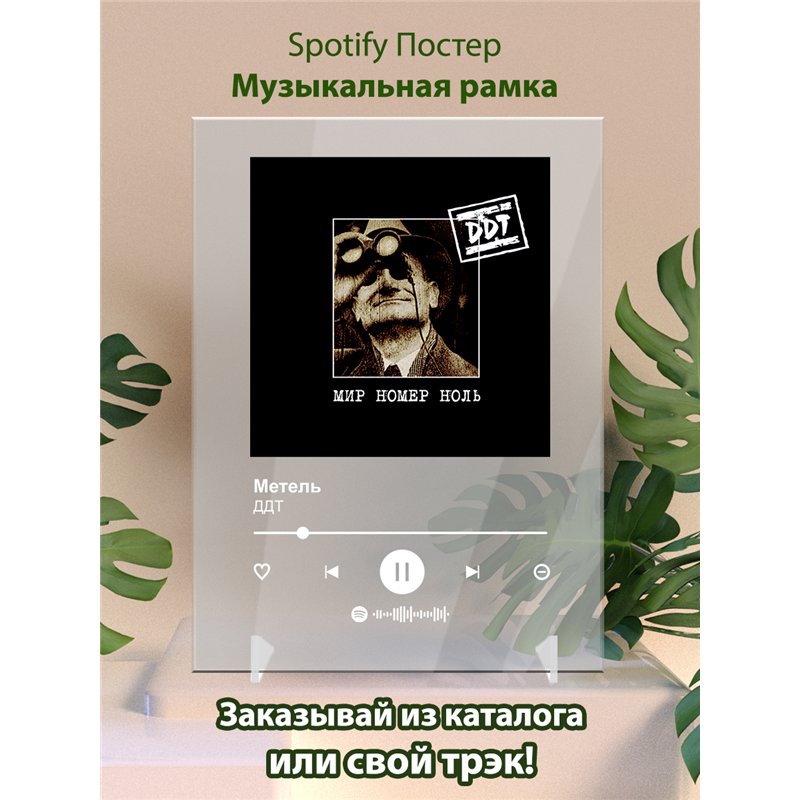 ДДТ - Метель - постер Spotify