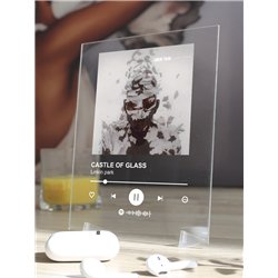 Linkin park -CASTLE OF GLASS - постер Spotify