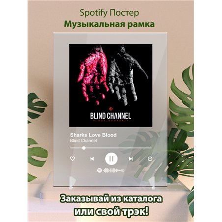Blind Channel - Sharks Love Blood - постер Spotify