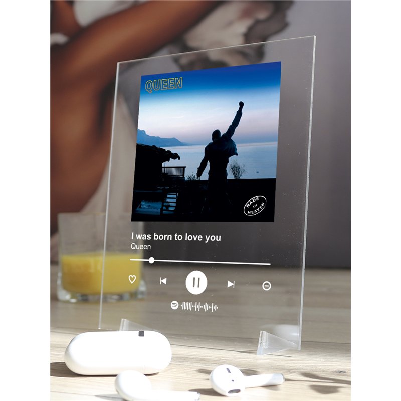 Queen - I was born to love you - постер Spotify