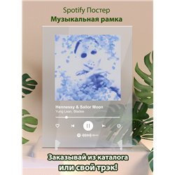 Yung Lean, Bladee Hennessy Sailor Moon - постер Spotify