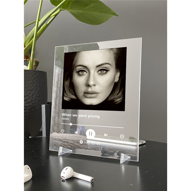 Adele - When we were young - постер Spotify