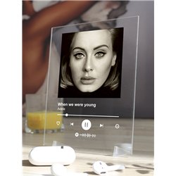 Adele - When we were young - постер Spotify