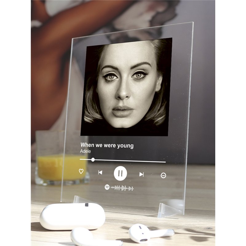 Adele - When we were young - постер Spotify