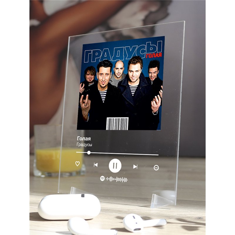 Градусы - Голая - постер Spotify