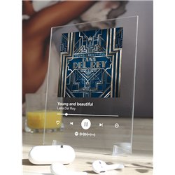 Lana Del Rey - Young and beautiful - постер Spotify