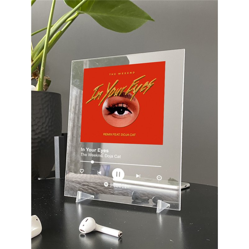 The Weeknd, Doja Cat - In Your Eyes - постер Spotify
