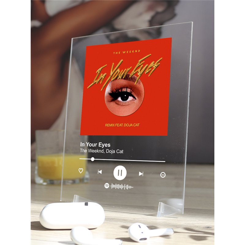 The Weeknd, Doja Cat - In Your Eyes - постер Spotify