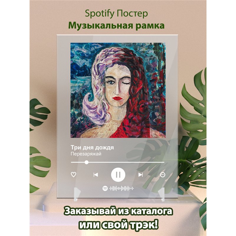 Три дня дождя - Перезаряжай - постер Spotify