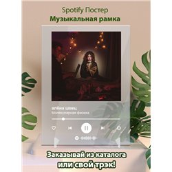 алёна швец - Молекулярная физика - постер Spotify