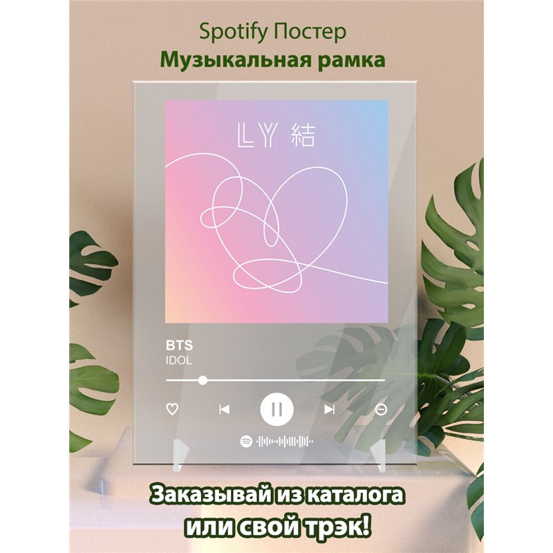 BTS - IDOL - постер Spotify
