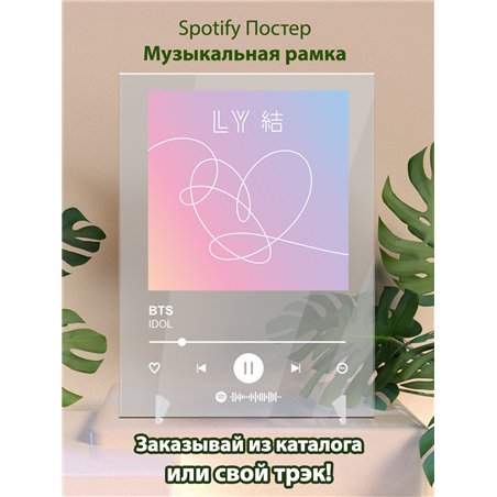 BTS - IDOL - постер Spotify