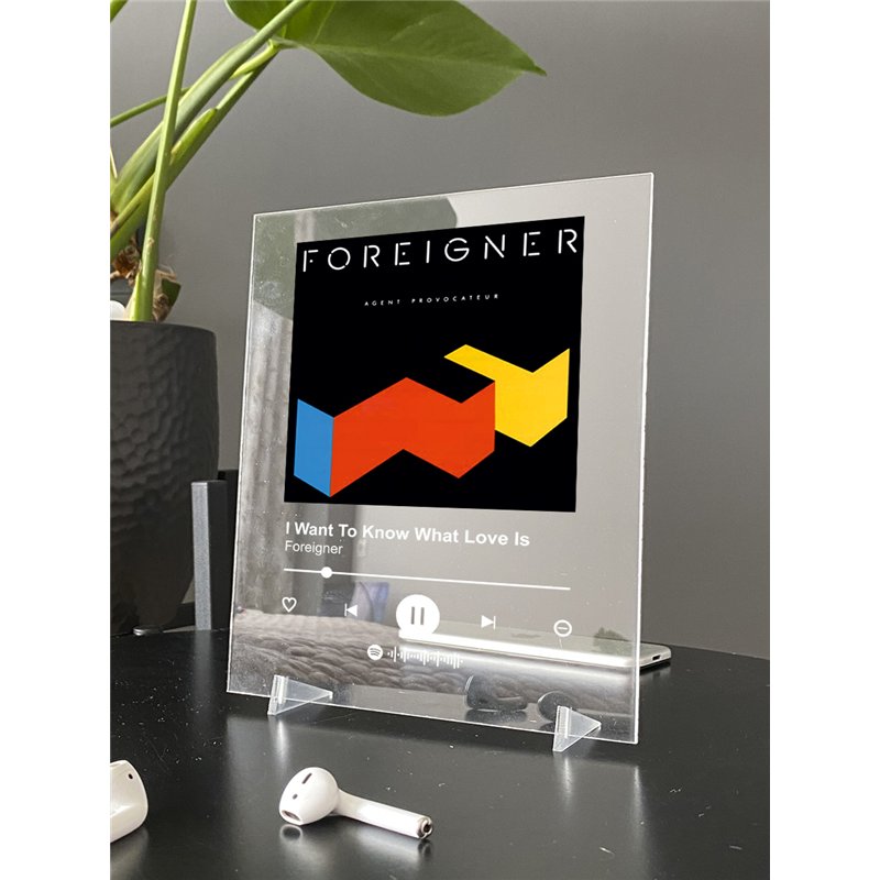Foreigner - I Want To Know What Love Is - постер Spotify