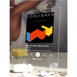 Foreigner - I Want To Know What Love Is - постер Spotify