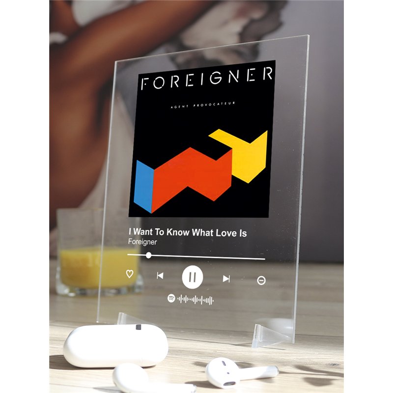 Foreigner - I Want To Know What Love Is - постер Spotify