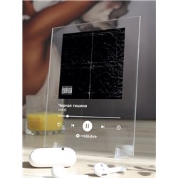 УННВ - Черная тишина - постер Spotify