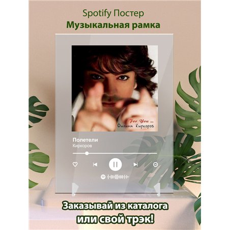 Киркоров - Полетели - постер Spotify