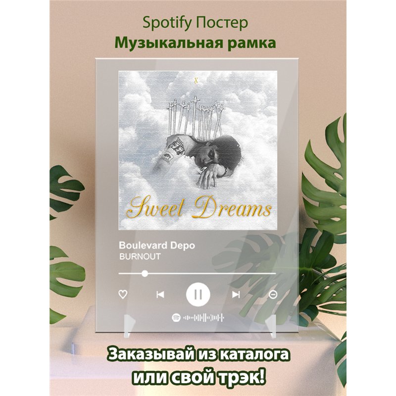 Boulevard Depo - BURNOUT - постер Spotify
